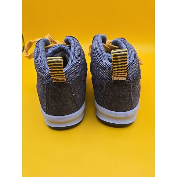 Timberland Earthkeeper GT Scramble Mid Nubuck Size 7 Gray Yellow Kids Boots Exc - Picture 4 of 7